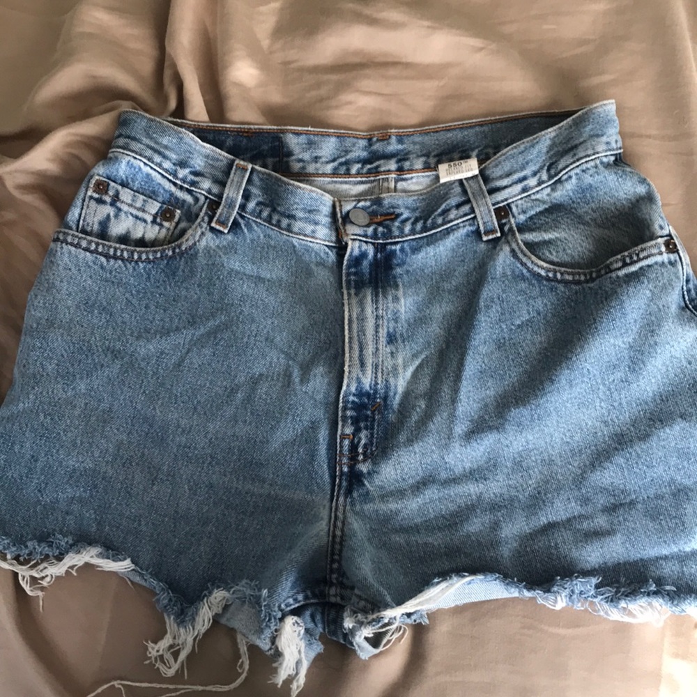High waisted shorts